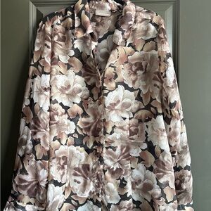 Croft & Barrow floral button Up Shirt